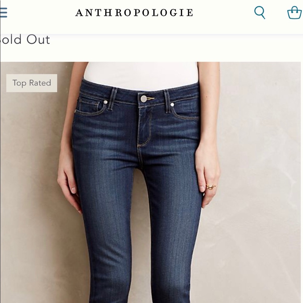New Anthro-Paige skinny jeans - Picture 2 of 6